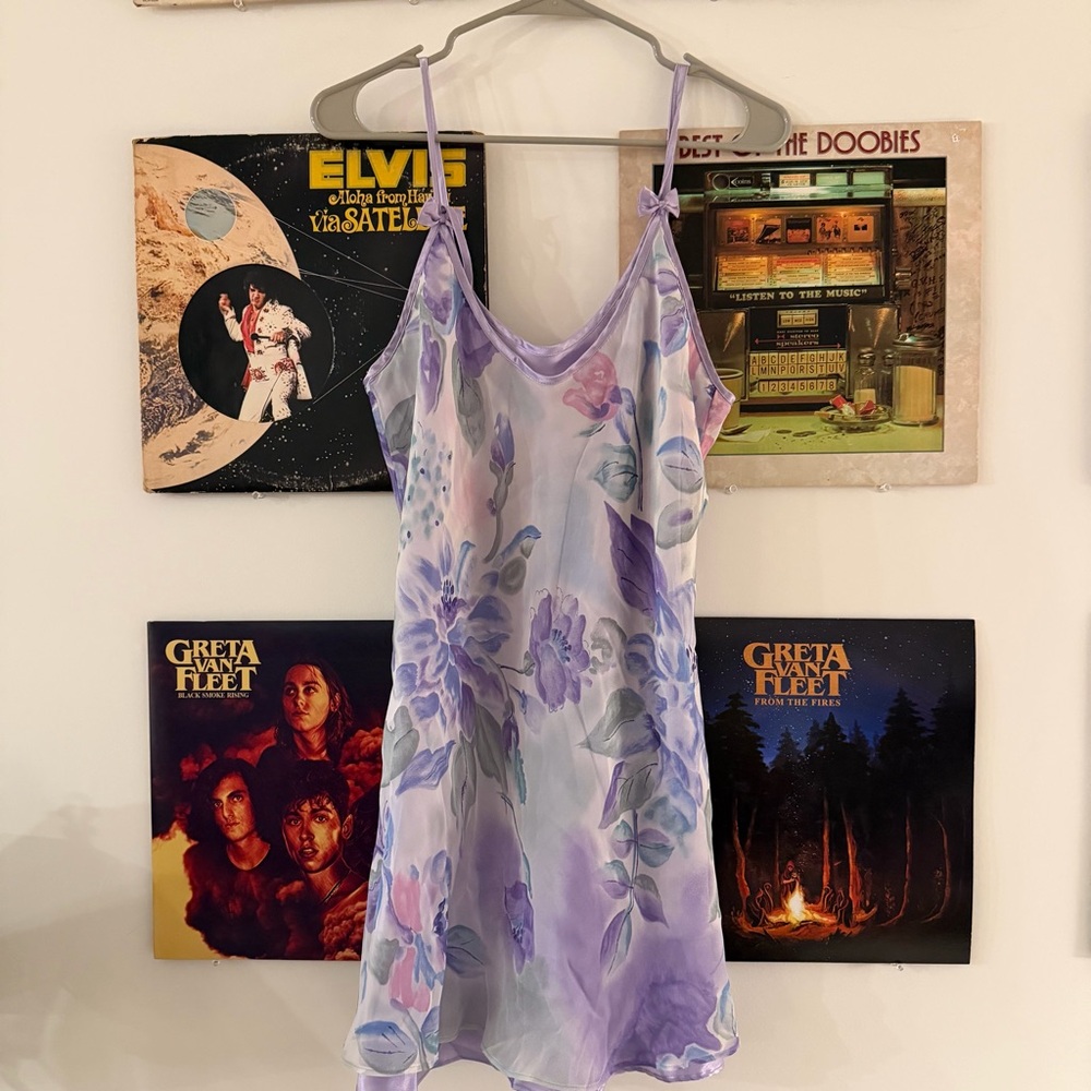 Floral Purple Chemise